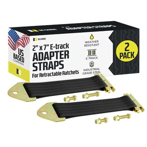 Adaptador de pista electrónica de carga de CC para correas atornilladas, paquete de 2"x7 - Imagen 1 de 7