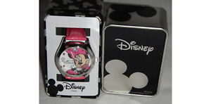 Minnie Mouse Watch w/large Face 