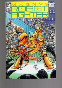 MAGNUS ROBOT FIGHTER  4 - W CARDS      - 1992 SERIES - VALIANT   COMICS