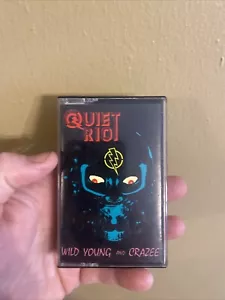 QUIET RIOT WILD YOUNG AND CRAZEE CASSETTE TESTED - Picture 1 of 2