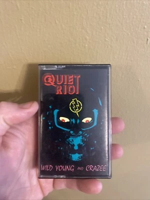 QUIET  RIOT WILD YOUNG AND CRAZEE    CASSETTE  TESTED - Image 1 of 2