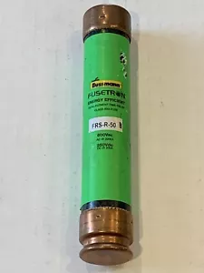 1 neue Bussmann FRS-R-50 50 AMP Buss Sicherung Fusetron FRSR50 600V - Bild 1 von 4