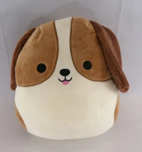 Squishmallow Tyree Beagle Dog Plush Stuffed Animal Brown Tri Color 10” Kellytoy - Picture 1 of 12