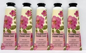 🌸🌺5 Bath And Body Works Strawberry Pound Cake Hand Cream 1 Oz Each🌺🌸 - Picture 1 of 1