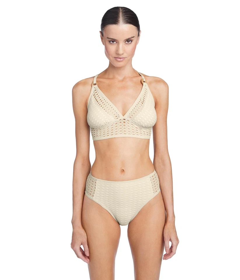 Fondos de cintura alta Robin Piccone Marlow crudo MD (EE. UU. 8-10) Foto 1 de 1