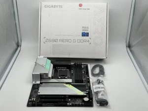 GIGABYTE Z690 AERO G DDR4 LGA 1700 ATX Intel Motherboard READ - Picture 1 of 9