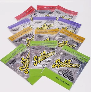 12 Sqwincher FastPack Concentrate: Lemon Lime, Fruit Punch, Grape, Tropical 3EA - Picture 1 of 3
