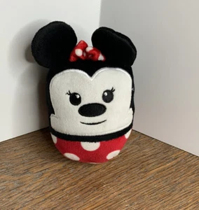 Hallmark Disney Fluffballs Ornaments Plush Mickey Minnie Mouse Santa Christmas - Picture 1 of 2