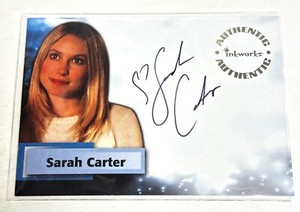 2005 Smallville Season 4 Autograph Card Signed by Sarah Carter (Alicia Baker)