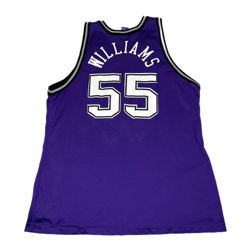 Vintage Champion Sacramento Kings Jason Williams Jersey Size 48 90s XL Cover