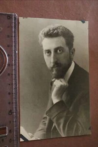 Foto antigua - Retrato hombre con barba - ¿famoso??? - Imagen 1 de 2