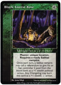 Black Forest Base Third Edition V:TES VTES Vampire CCG - Picture 1 of 1
