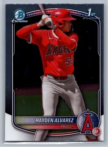2025 Bowman Chrome - 1st Bowman Hayden Alvarez #BCP-12 - Picture 1 of 2