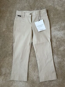 Dolce and Gabbana Women Pants Beige Khaki Size 2 - Picture 1 of 6