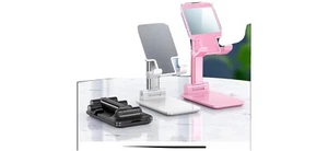 Adjustable Cell Phone Tablet Stand Desktop Holder Mount Mobile Phone iPad iPhone - Picture 1 of 4