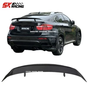 FOR 2014-2022 INFINITI Q50 HIGHKICK CARBON FIBER DUCKBILL TRUNK LID SPOILER WING - Picture 1 of 13