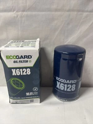 Масляный фильтр премиум-класса Ecogard X6128 подходит для Ford F-250 2011-2017 годов выпуска - Изображение 1 из 3