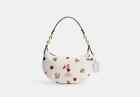 Coach Payton Hobo With Ladybug Floral Print Gold/Chalk Multi Women's Authentic 