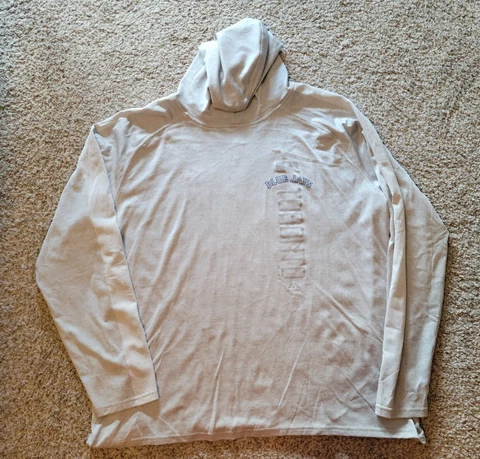 TORONTO BLUE JAYS TEAM ISSUE PERFORMANCE LIGHTWEIGHT HOODIE SIZE XXL Cover