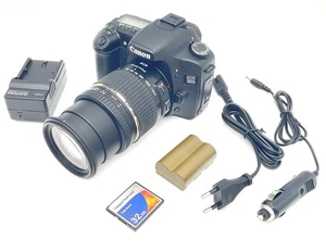 Fotocamera Canon EOS 30D + obiettivo Tamron 18-270 mm/3,5-6,3 Di II VC K18 - Foto 1 di 12