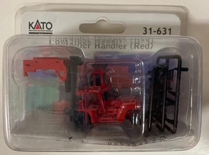 Kato N Scale 31-631 Container Handler Red Intermodal Top Picker Yard Lift - Picture 1 of 2