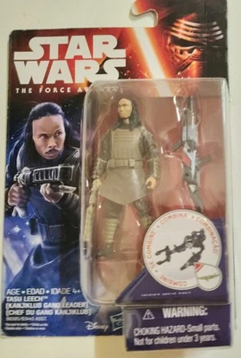 Hasbro Star Wars Force Awakens Tasu Leech (líder de pandilla Kanjiklub) sin abrir NUEVO Foto 1 de 2