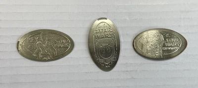 Set of 3 Disneyland 2016 Star Wars Pressed Coins Force Awakens DL0633 - DL0635 - Image 1 of 4