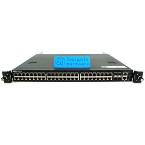 Dell RWJ77 Networking S3048-ON 48x 1Gbps RJ-45 4x10Gbps SFP+ OS9 Switch No Ears - Bild 1 von 6