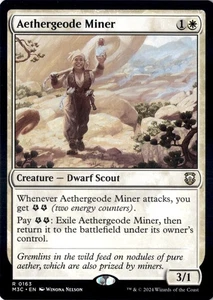 Aethergeode Miner Commander: Modern Horizons 3 163 - Picture 1 of 2
