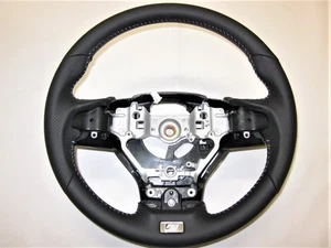 No Inflator F Sport Silver Stitch Gs 4Th L1 Late Model Lexus Steering Wheel - Picture 1 of 8