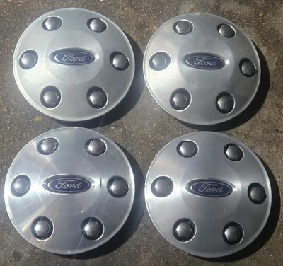 Juego de 4 tapacubos centrales OEM 2005-2014 Ford F150 6 tuercas 5L34-1A096-DB Foto 1 de 4