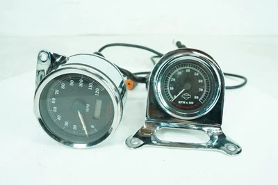 Harley Sportster XL1200 2003 OEM velocímetro velocímetro velocímetro medidores 19 k Foto 1 de 4