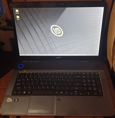 Acer Aspire 7736z PentiumR Dual Core T440 @ 2.20GHz 4GB RAM 320GB HDD - Image 1 of 4