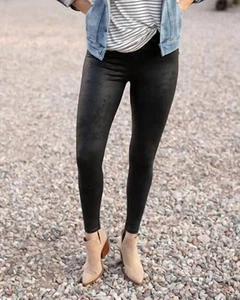 Grace And Lace faux leather leggings size XL - Picture 1 of 3
