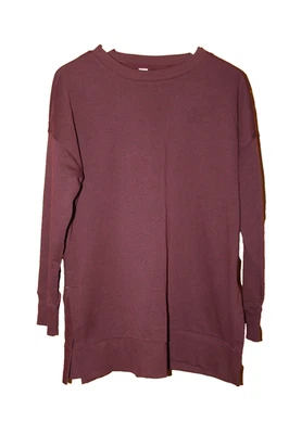 Sudadera túnica Old Navy para mujer de gran tamaño borgoña teñida con prendas - M nueva con etiquetas Foto 1 de 4