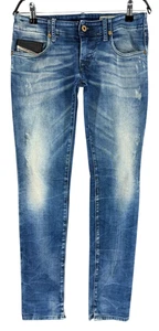 JEANS Super Skinny Slim Stretch DIESEL Donna Taglia W27 L30 - Imagen 1 de 13