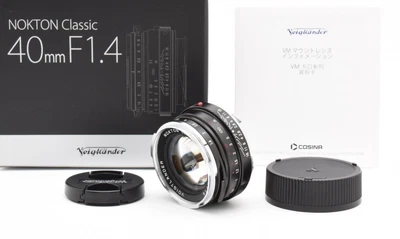 [Exc+++] Voigtlander NOKTON Classic 40mm F1.4 MC VM For Leica M #2521872A - Image 1 of 4