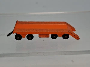 VINTAGE MATCHBOX LESNEY #16 SUPER ATLANTIC TRAILER ORANGE - Picture 1 of 3