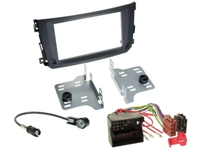 Einbauset Doppel DIN Autoradio für Smart ForTwo 2010-14 Quadlock - Bild 1 von 4