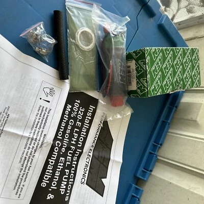 Bomba de combustible AEM E85 320lph entrada central para Ford Mustang. 50-1205 Foto 1 de 4