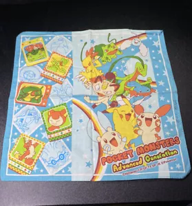 Fazzoletto Pokemon vintage mostri tascabili Nintendo Bulbasaur lucido e altro - Foto 1 di 4