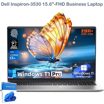 Dell Inspiron 15 Laptop 10-Core-i7-1355U 5GHZ 16GB RAM & 1TB SSD+Win11pro USA - Image 1 of 4