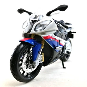 BMW S 1000 RR motocicleta deportiva modelo fundido a presión escala 1:12 colección de juguetes 1 - Imagen 1 de 12