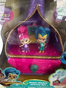 NEW Shimmer and Shine Magic Wishes Jewelry Box Music, Ring, Movement - Picture 1 of 7