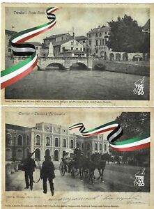 Cartolina alpini - Adunata di Treviso 1917