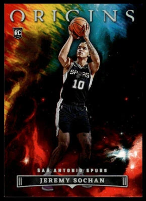 2022-23 Panini Origins Jeremy Sochan #19 Red - Image 1 of 2