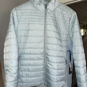 U.S Polo Assn Women Lightweight Jacket, Size XL , Baby Blue - Picture 1 of 5