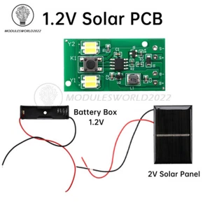 1.2V Dual Color White +Warm Solar Light Circuit Board Lawn Light Control Board - Picture 1 of 23