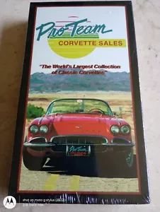 NEU VERSIEGELT PRO TEAM CORVETTE VERKAUF VHS - Bild 1 von 2