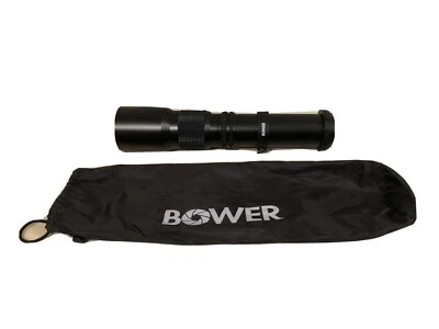 BOWER 500mm F8 Preset Telephoto Lens for Canon DSLR Camera - Image 1 of 4